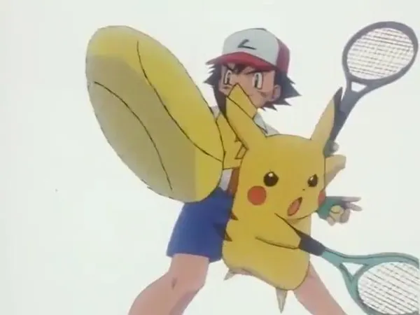 game pikachu - Pikachu Tennis