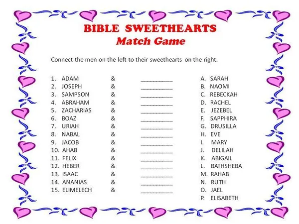 game valentine - Sweetheart Match