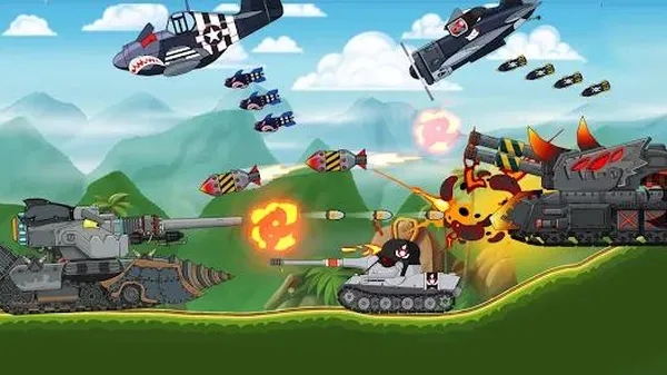 game xe tăng - Tanks of Battle